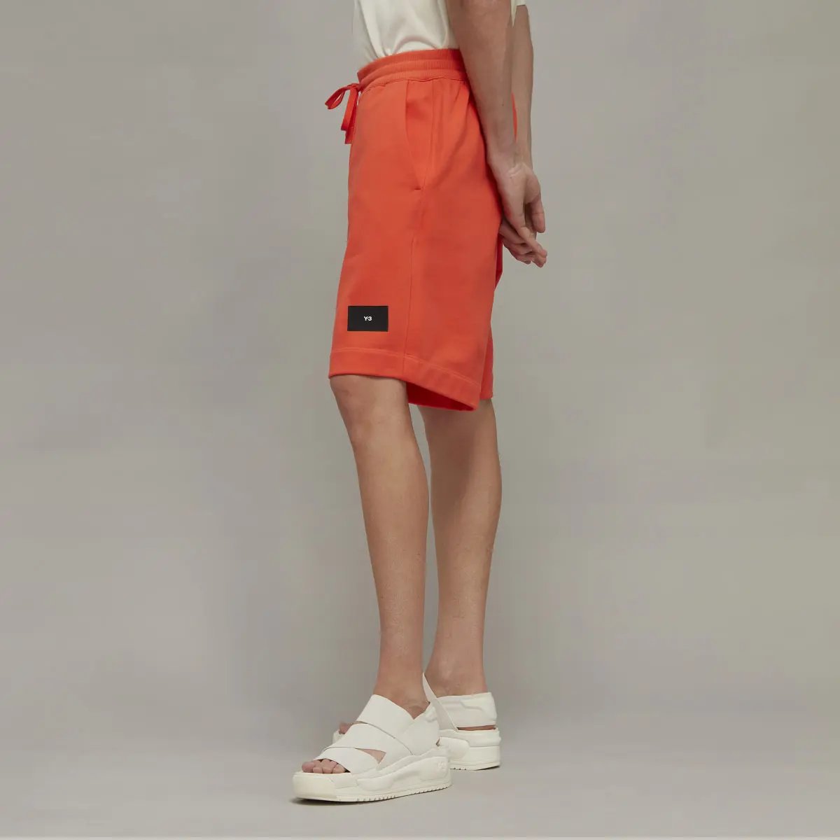 Adidas Y-3 Organic Cotton Terry Shorts. 2