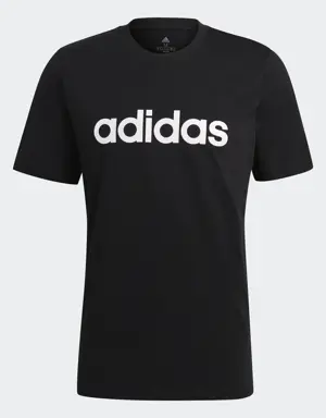 Adidas Essentials Linear Embroidered Logo Tee