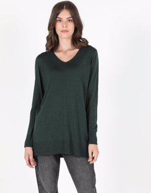 Green Woman Sweaters