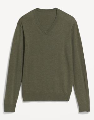 V-Neck Sweater for Men green