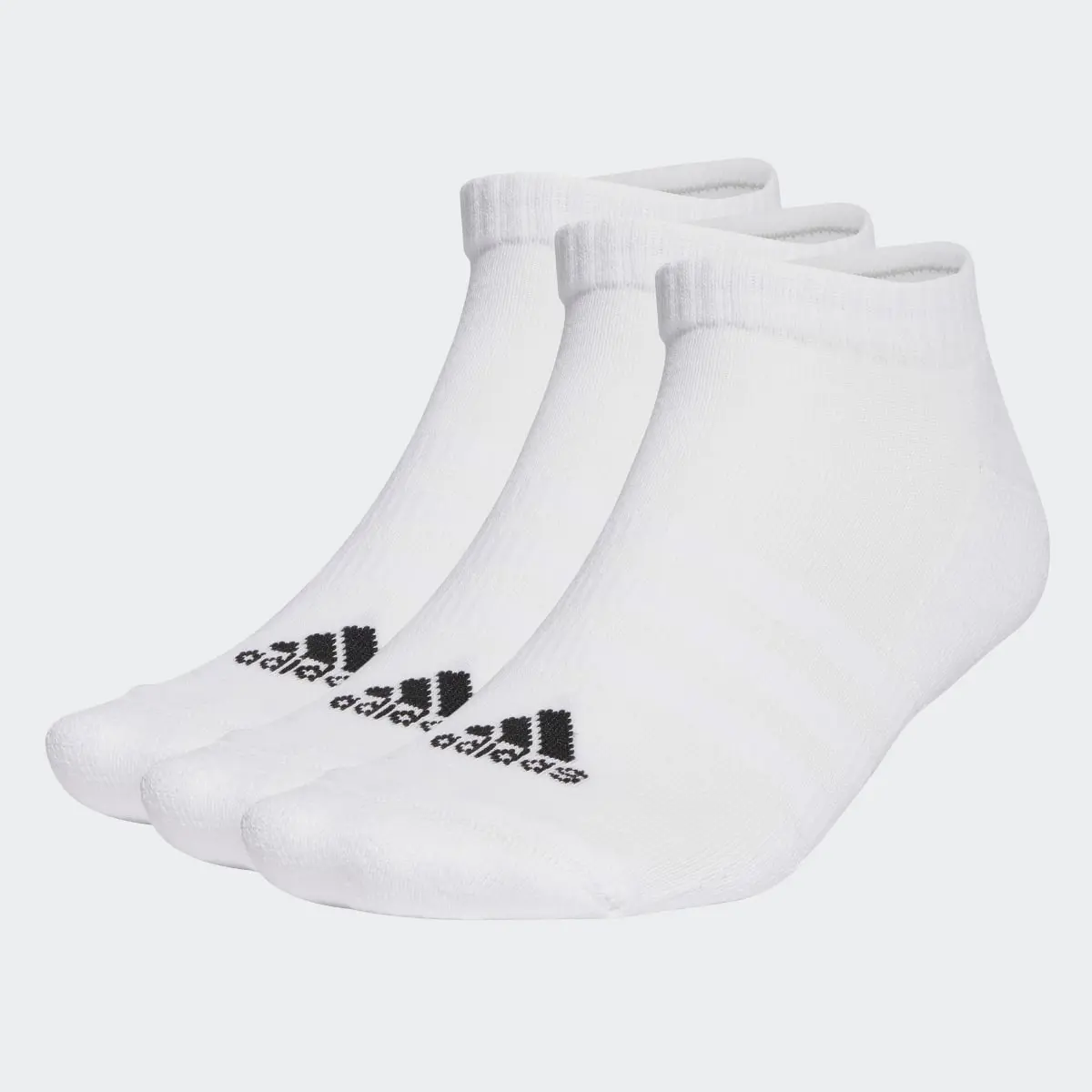 Adidas Cushioned Sportswear Low-Cut Socks 6 Pairs. 2