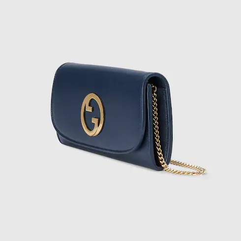 Gucci Blondie continental chain wallet. 2