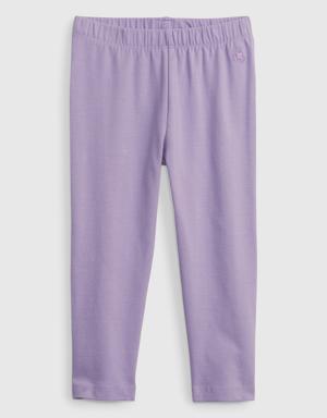 Gap Toddler Organic Cotton Mix and Match Leggings purple