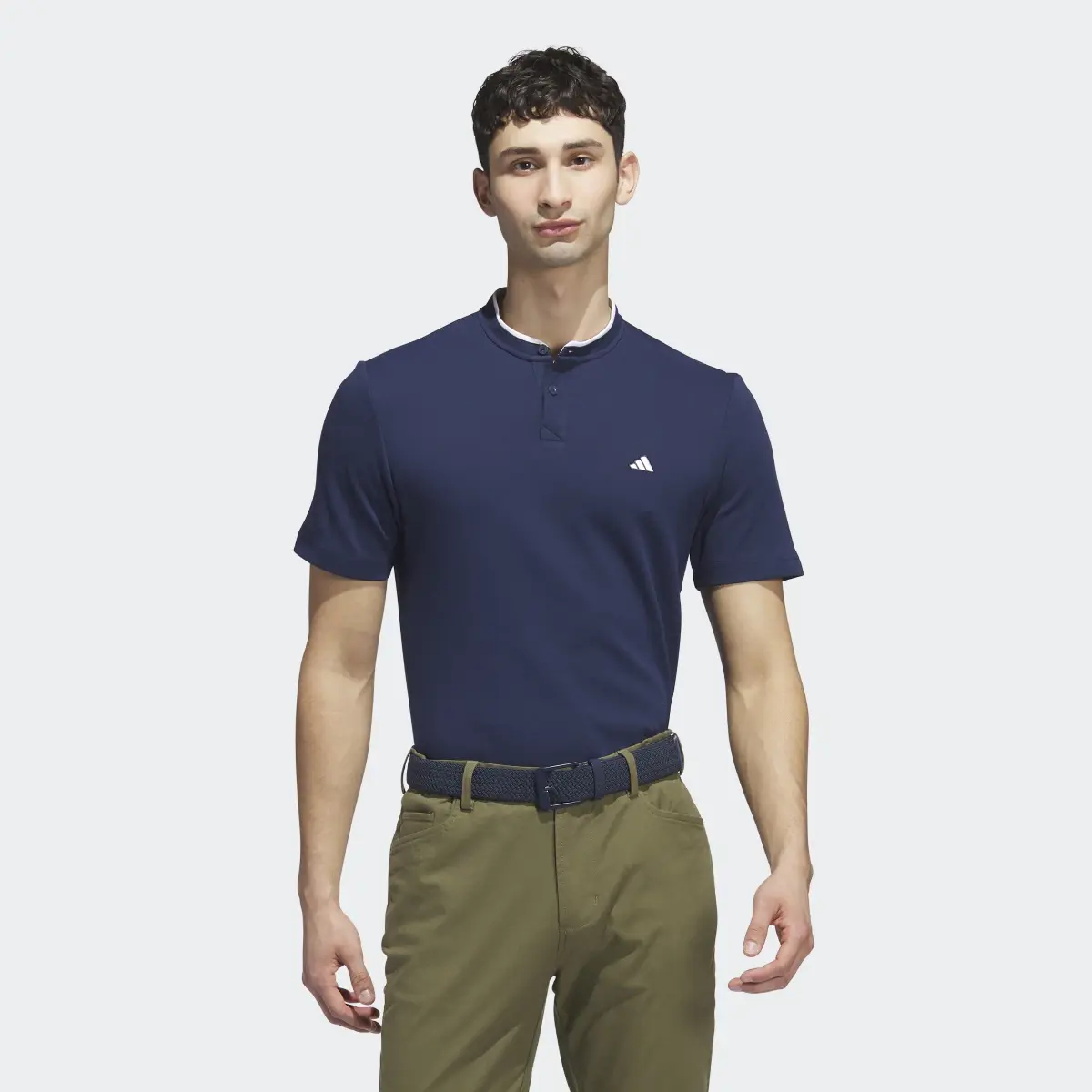 Adidas Go-To Henley Polo Shirt. 2