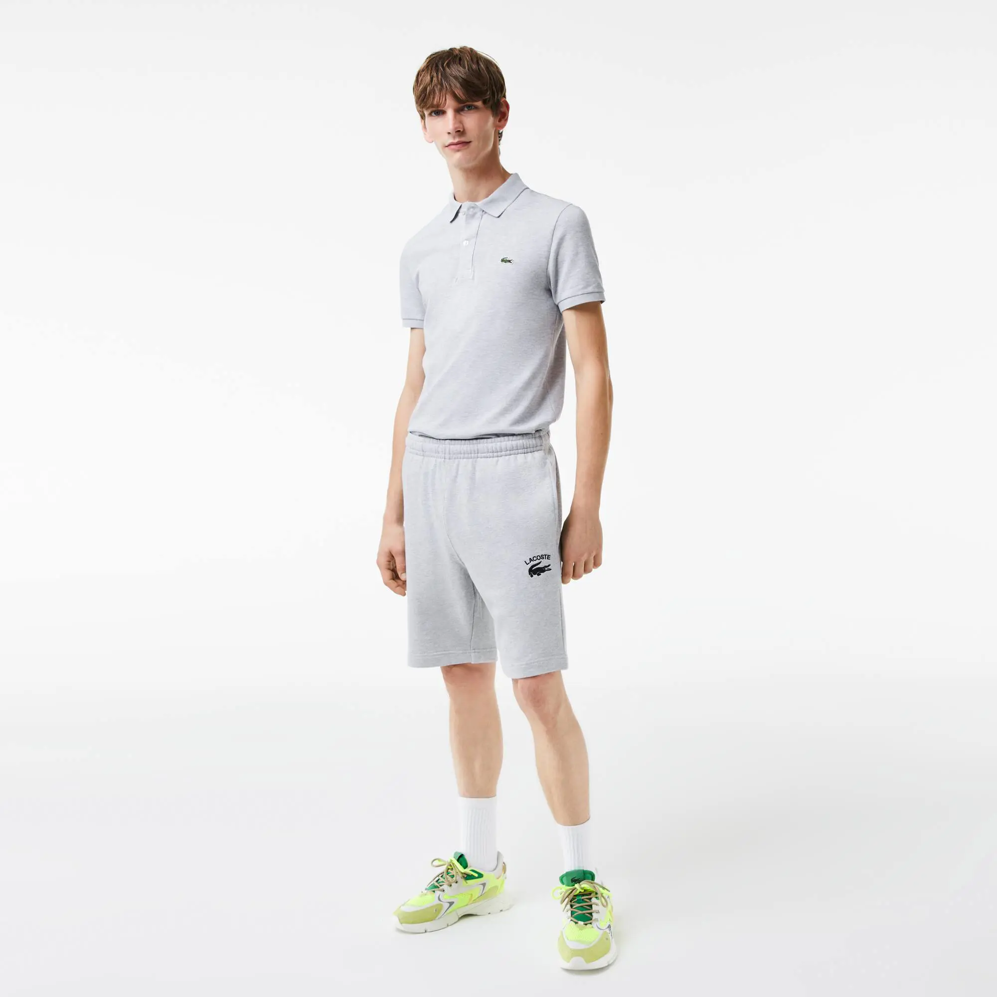 Lacoste Men's Lacoste Embroidery Shorts. 1