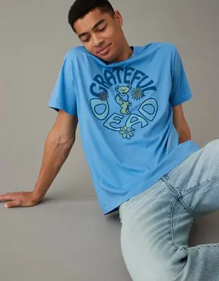 American Eagle AE Super Soft Grateful Dead Graphic T-Shirt. 1