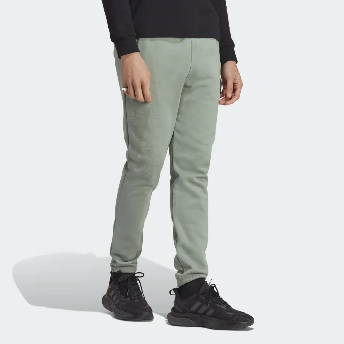 Adidas Pantaloni Lounge Fleece. 3
