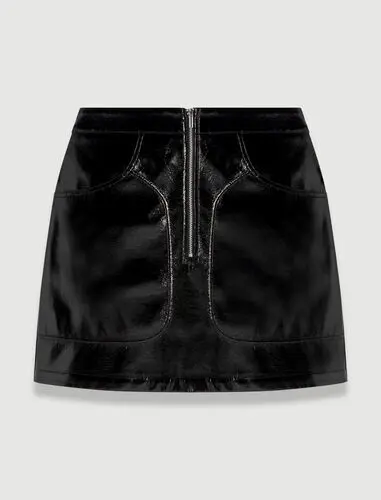 Maje Short vinyl skirt Add to my wishlist Votre article a été ajouté à la wishlist Votre article a été retiré de la wishlist. 2