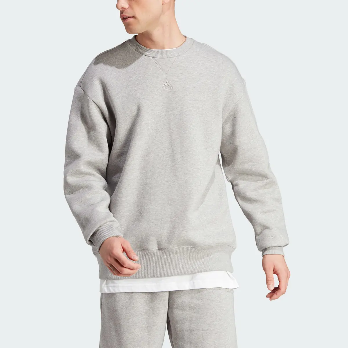 Adidas All SZN Fleece Sweatshirt. 1