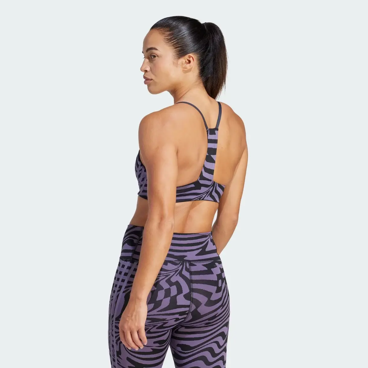 Adidas Aeroimpact Training Light-Support Jacquard 3-Stripes Bra. 3