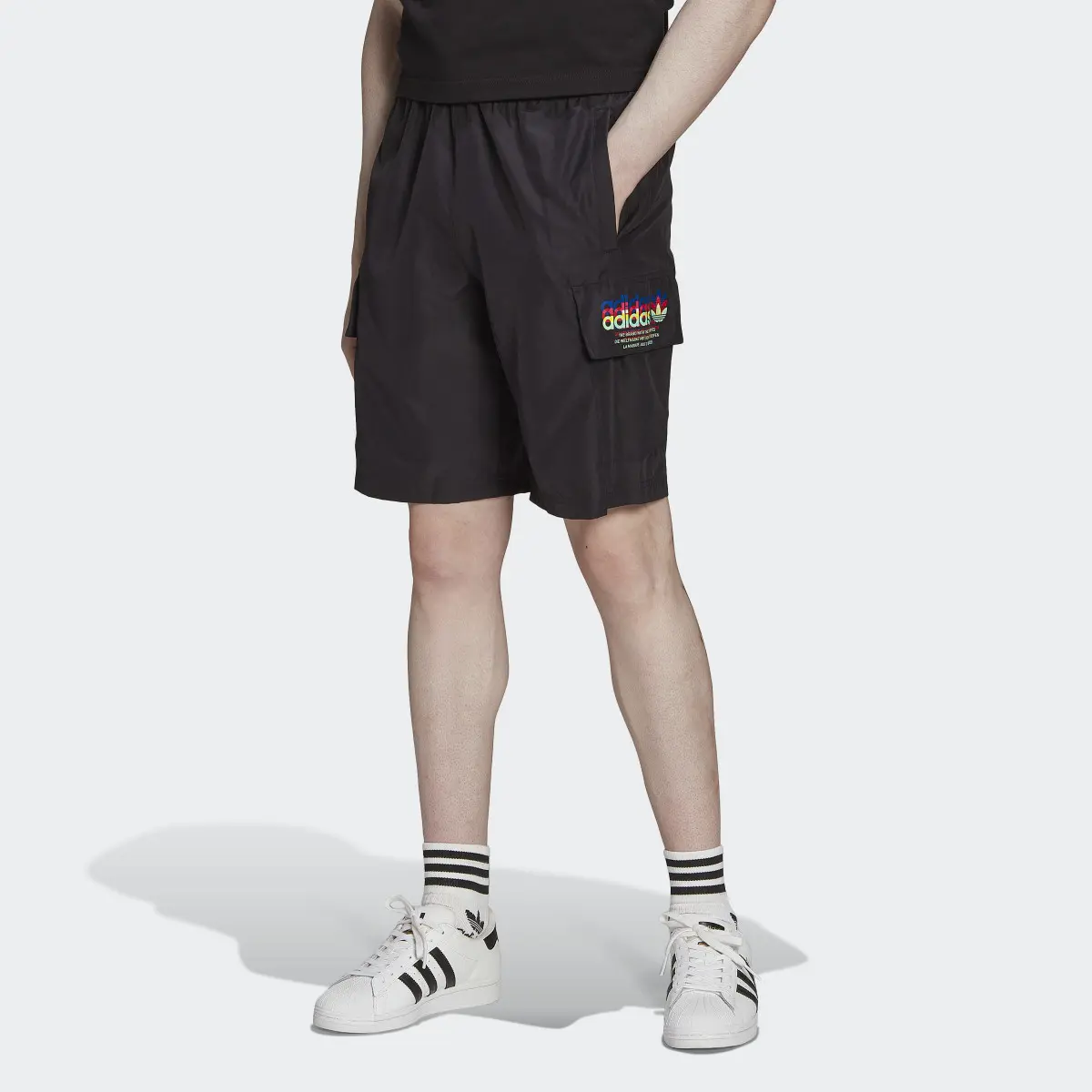 Adidas Hyperreal Cargo Shorts. 1