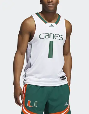 Adidas Hurricanes NCAA Swingman Jersey