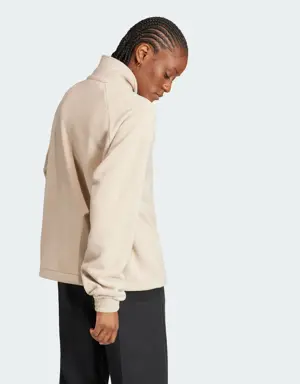 Adidas Veste de survêtement zip 1/4 Neutral Court. 3 Adidas Veste de survêtement zip 1/4 Neutral Court. 3