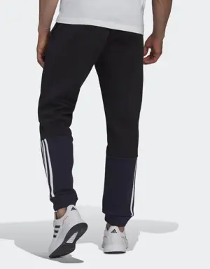 Adidas Pantalon en molleton Essentials Colorblock. 2 Adidas Pantalon en molleton Essentials Colorblock. 2