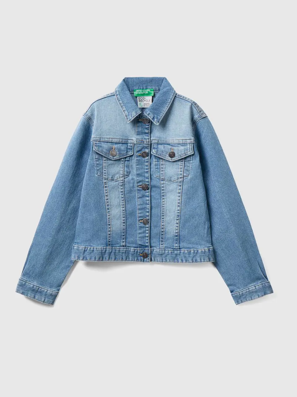 Benetton "eco-recycle" jean jacket. 1