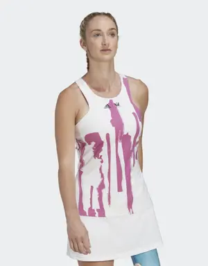 Thebe Magugu Tennis New York Y-Back Tank Top