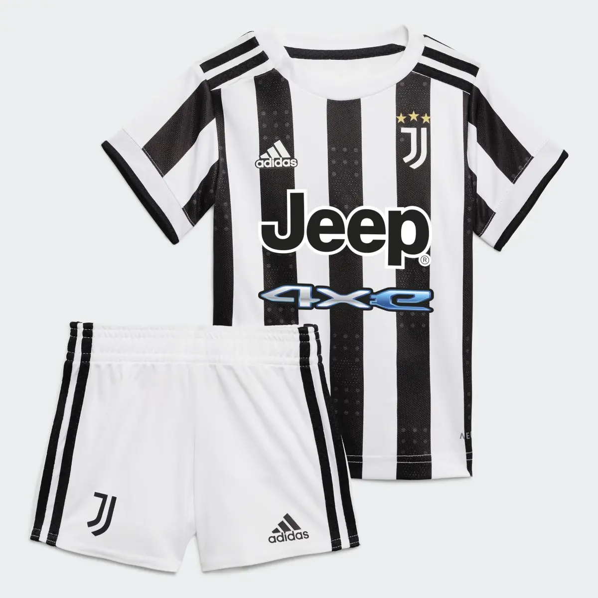 Adidas Kit Principal 21/22 da Juventus para Bebé. 2