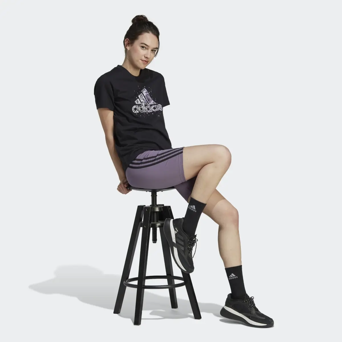Adidas Shorts de Ciclismo Future Icons 3 Franjas. 3