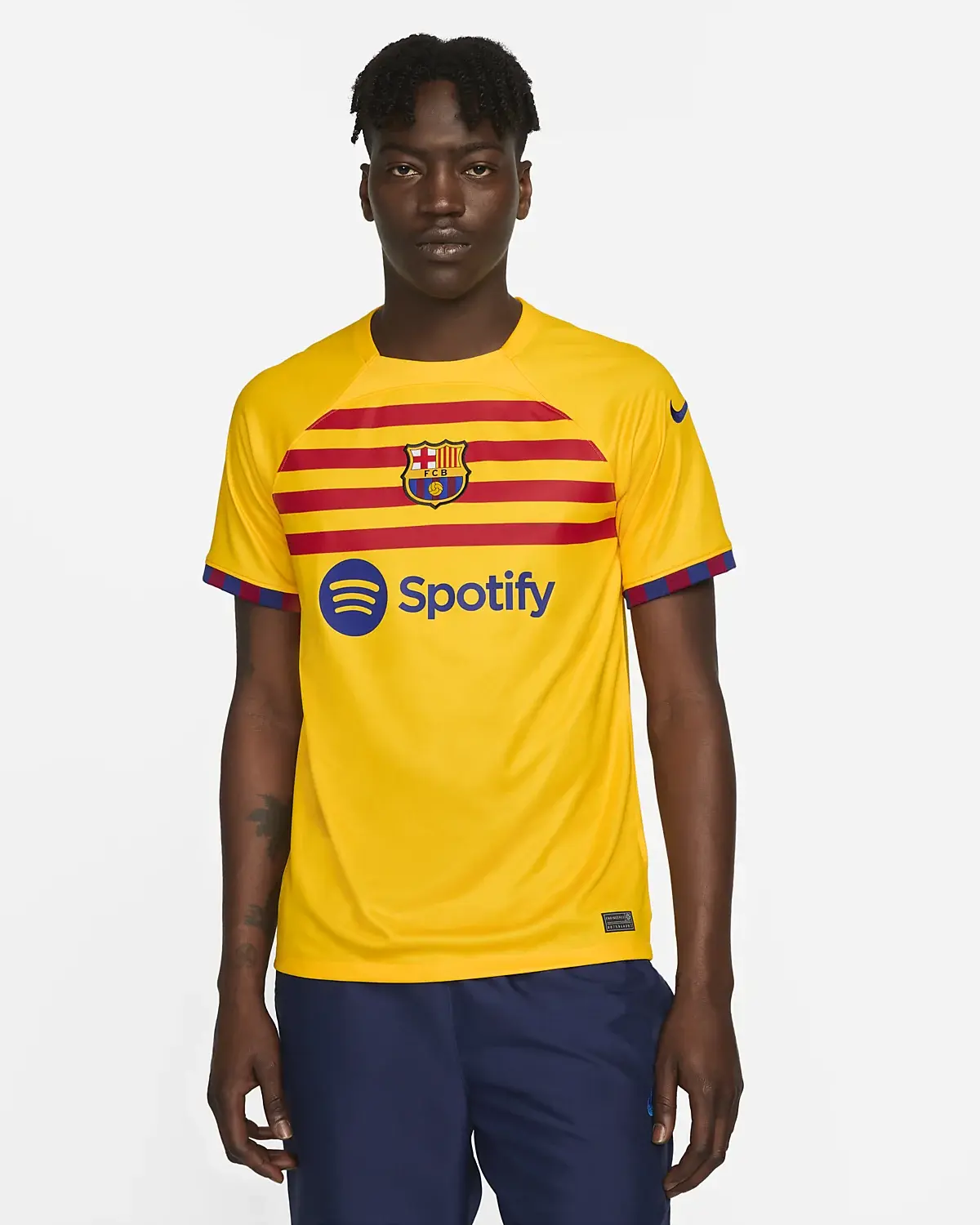 Nike F.C. Barcelona 2023/24 Stadium Fourth. 1