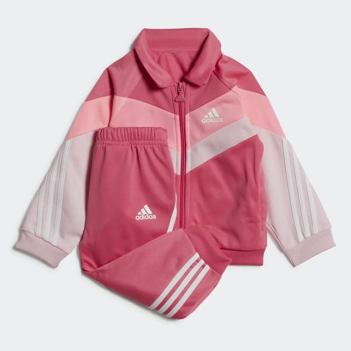 Adidas Future Icons Shiny Track Suit. 2