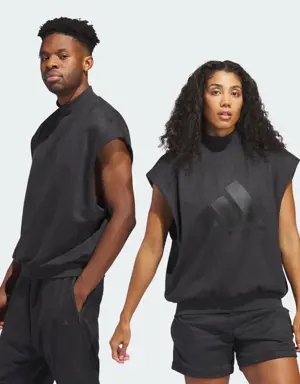 Adidas Basketball Sueded Sleeveless Sweatshirt