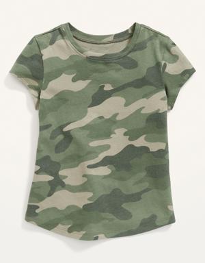 Unisex Short-Sleeve Camo T-Shirt for Toddler multi