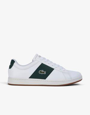 Men's Lacoste Carnaby Leather Colour-Pop Trainers