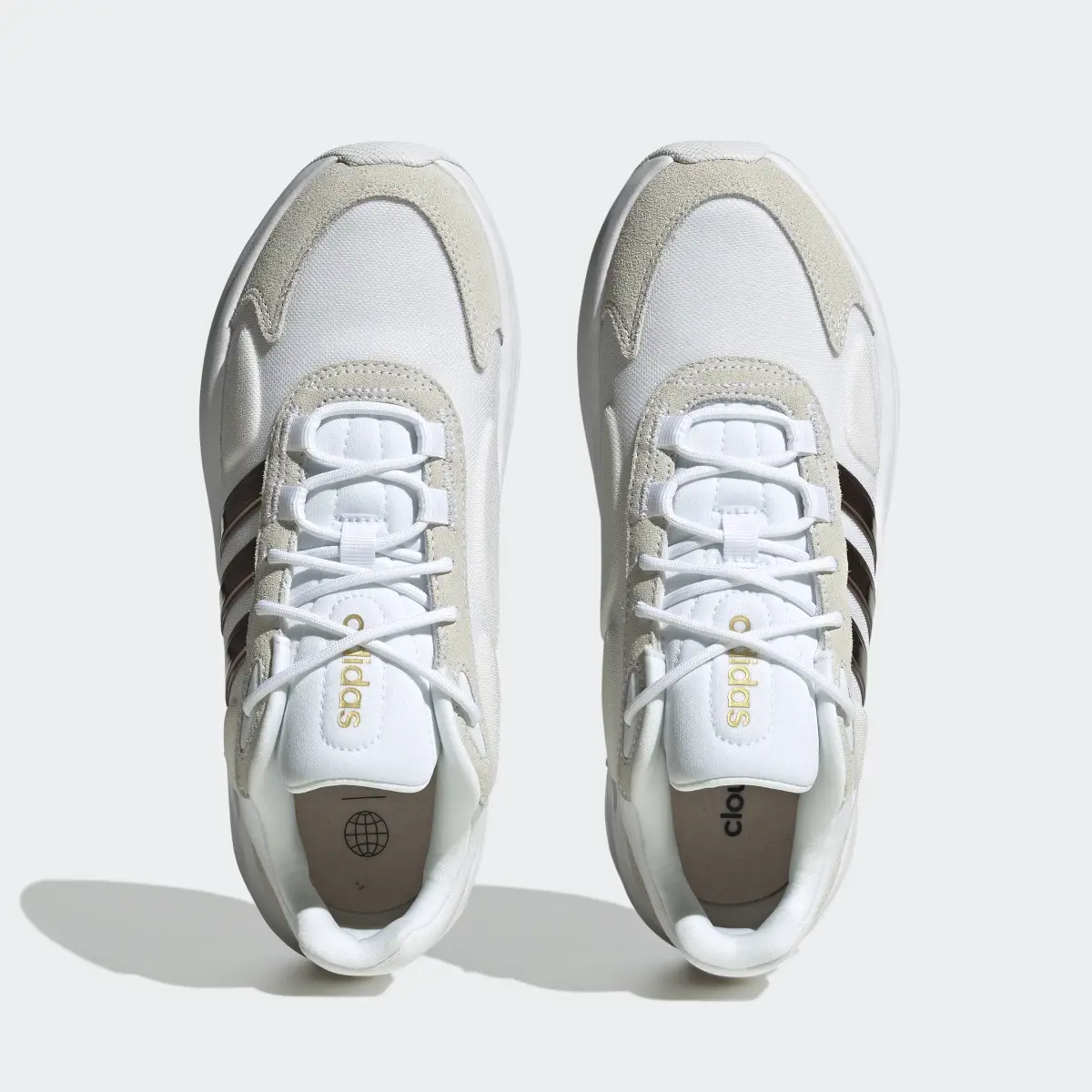 Adidas OZELLE Cloudfoam Lifestyle Running Shoes. 3