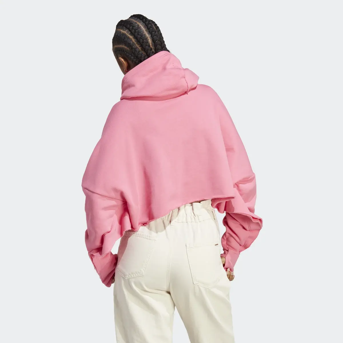 Adidas Collective Power Cropped Hoodie. 3