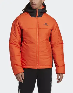 Adidas BSC 3-Streifen Puffy Hooded Jacke