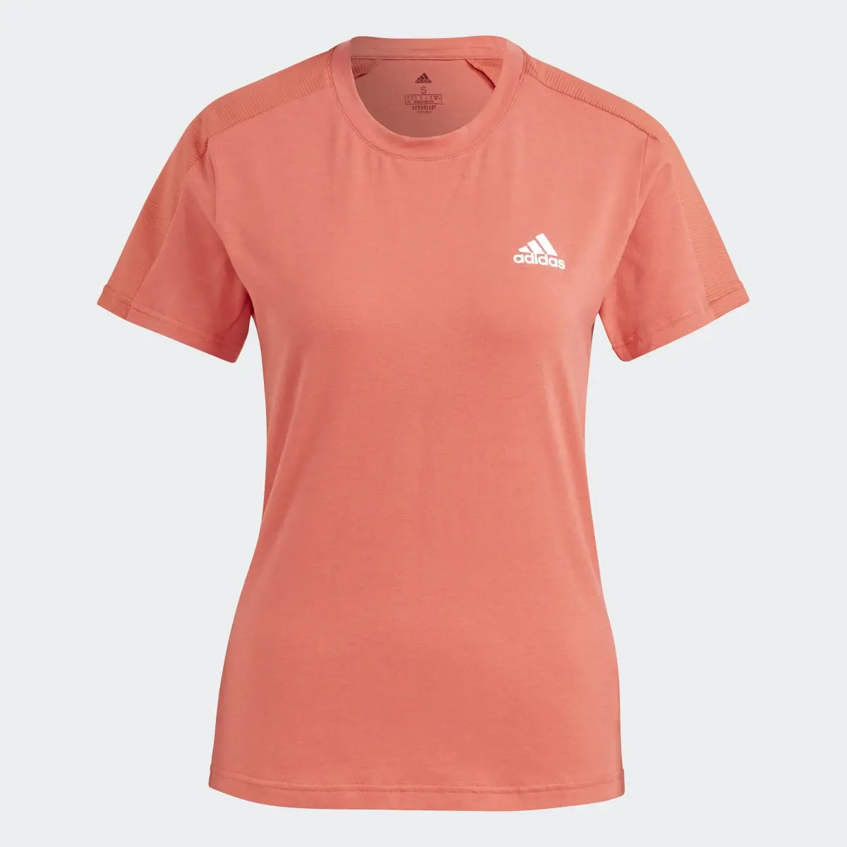 Adidas Playera adidas Women Designed To Move Aeroready 3 Franjas. 1