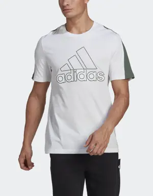 Adidas Playera Future Icons Badge of Sport Bordada