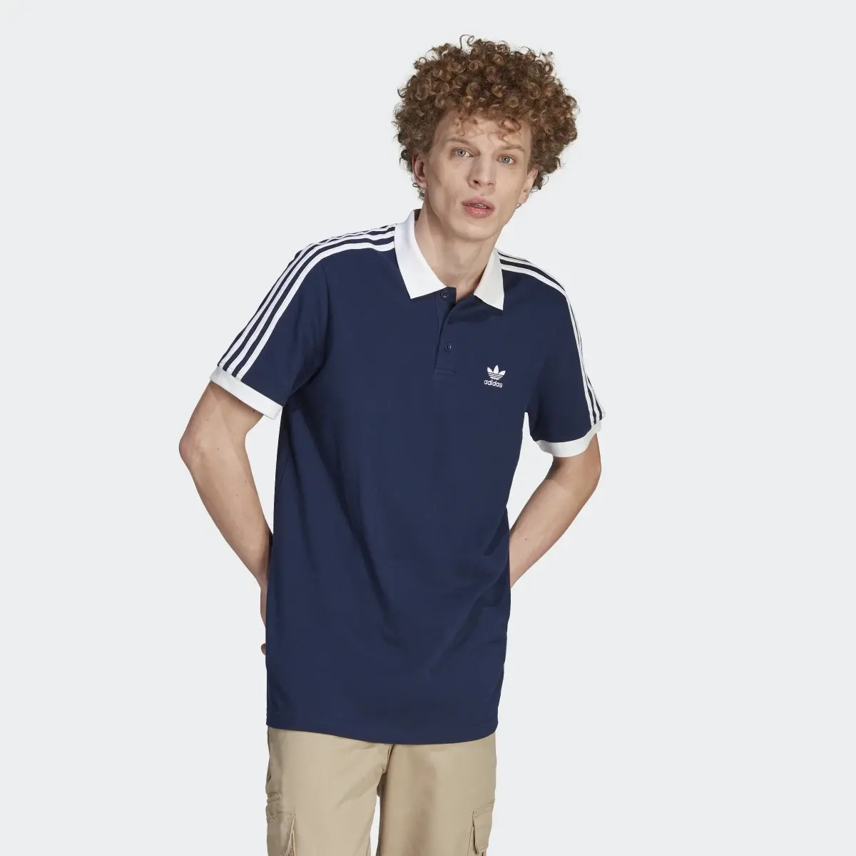 Adidas Adicolor Classics 3-Stripes Polo Tişört. 2