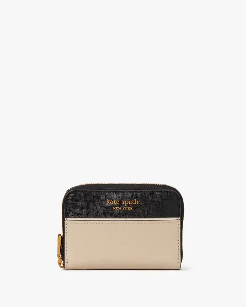 Kate Spade Morgan Colorblocked Zip Card Case. 1