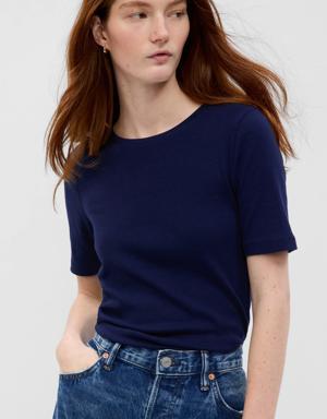 Gap Modern Crewneck T-Shirt blue