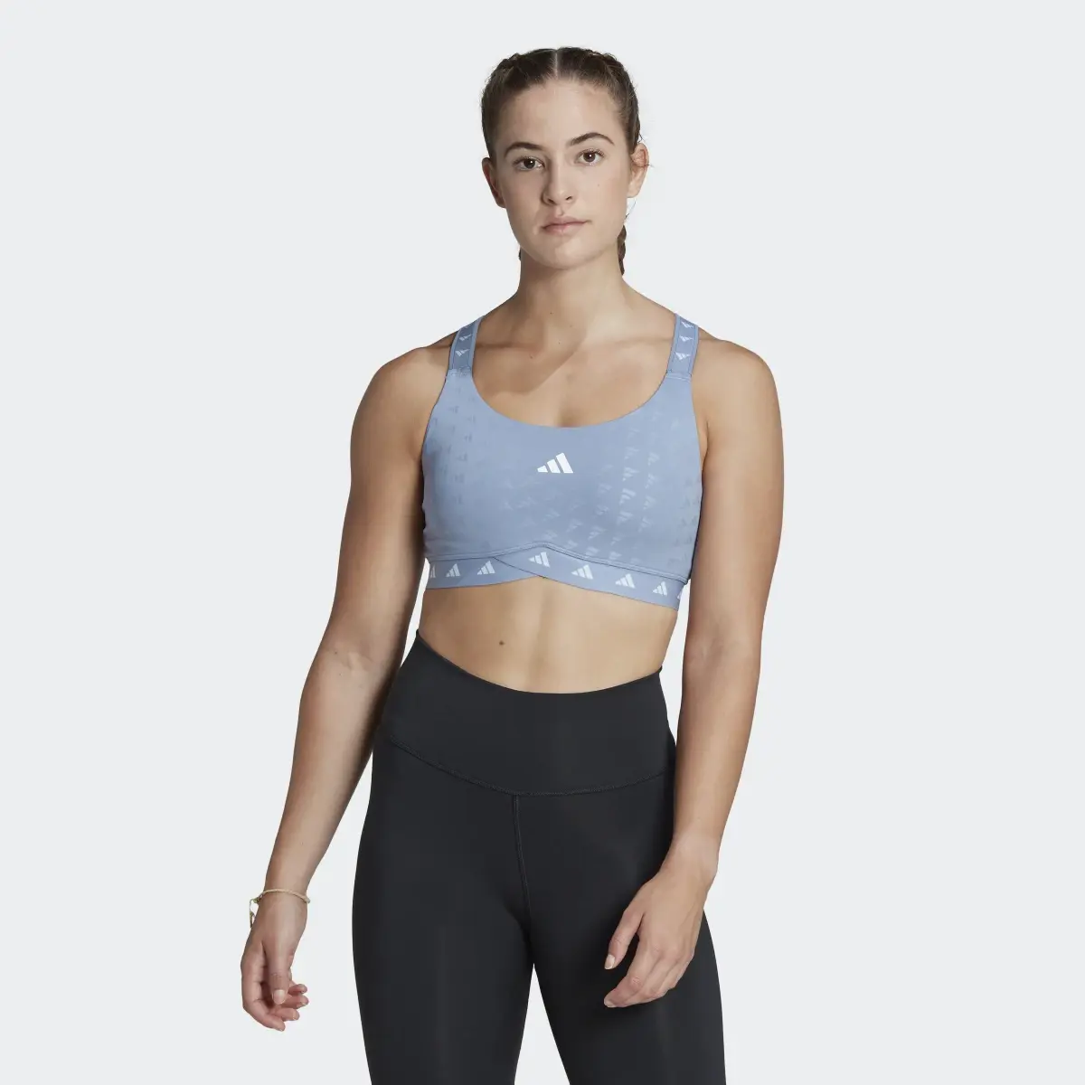 Adidas PowerImpact Luxe Training Medium-Support Bra. 2