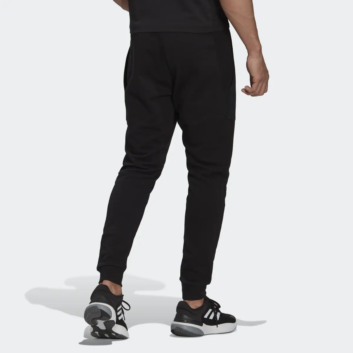 Adidas Essentials BrandLove French Terry Joggers. 3
