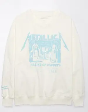 Oversized Metallica Sweatshirt
