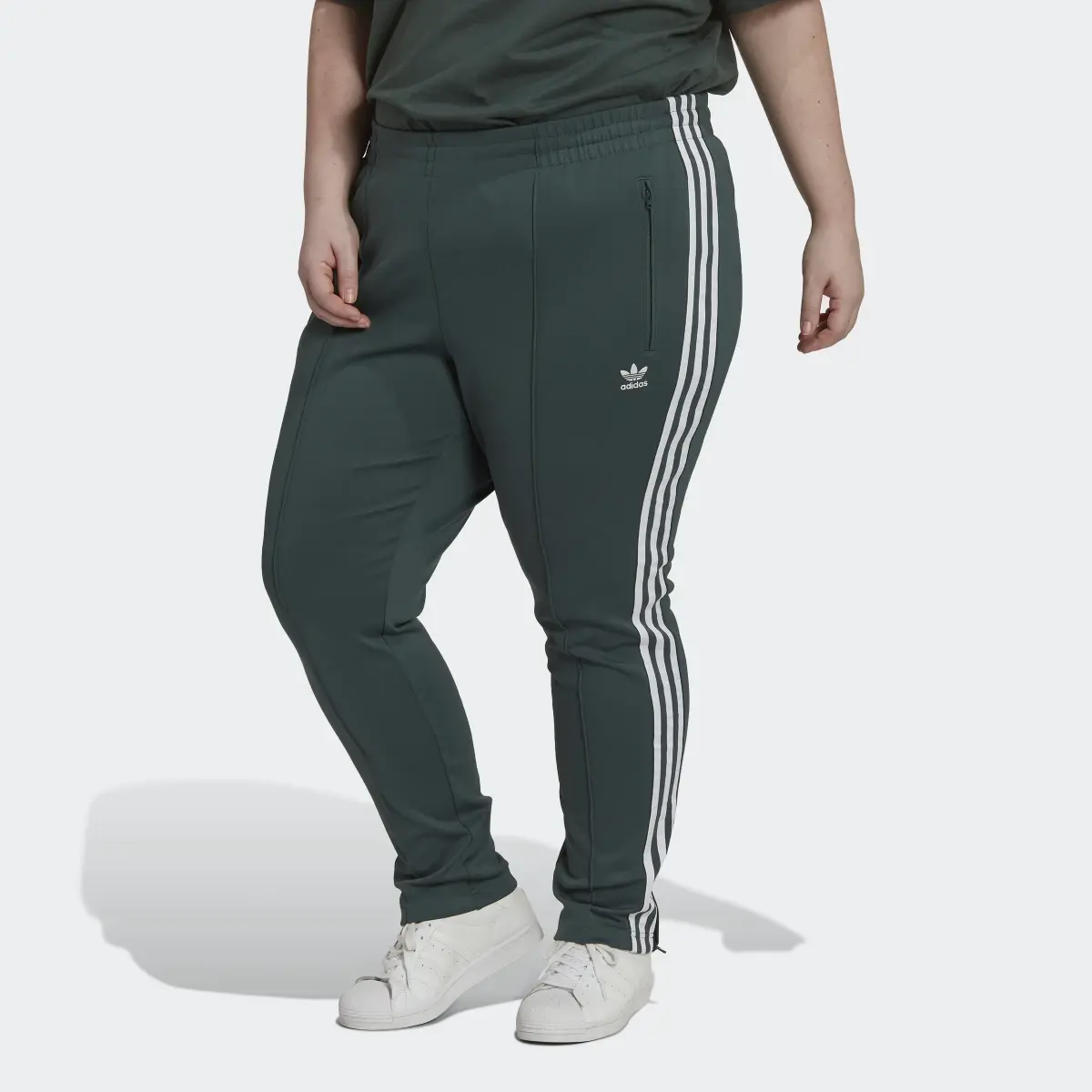 Adidas Calças Primeblue SST (Plus Size). 1