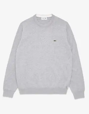 Lacoste Men’s Crew Neck Cotton Sweater