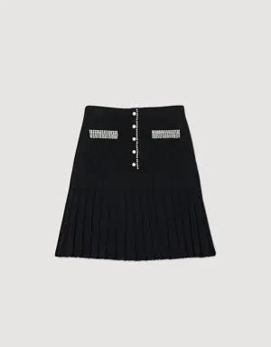 Short beaded skirt