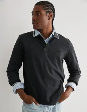 Super Soft Legend Long-Sleeve Pique Polo