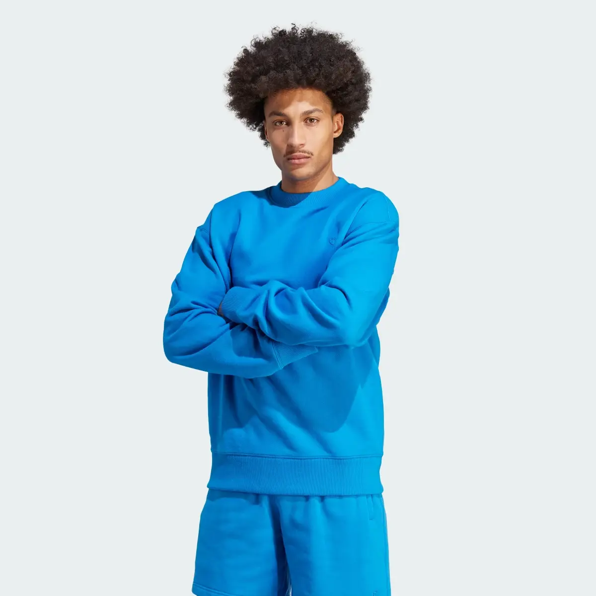 Adidas Sudadera Adicolor Contempo Crew French Terry. 2