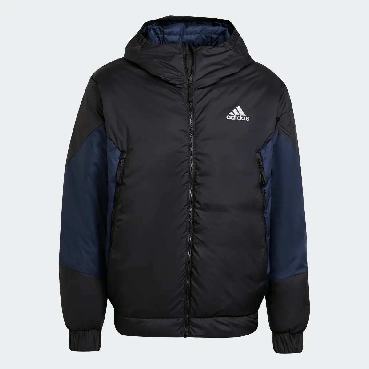 Adidas Piumino D11 Colourblock Hooded. 1