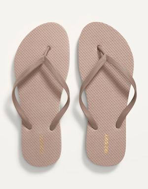 Flip-Flop Sandals for Women (Partially Plant-Based) brown