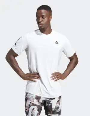 Club 3-Stripes Tennis T-Shirt