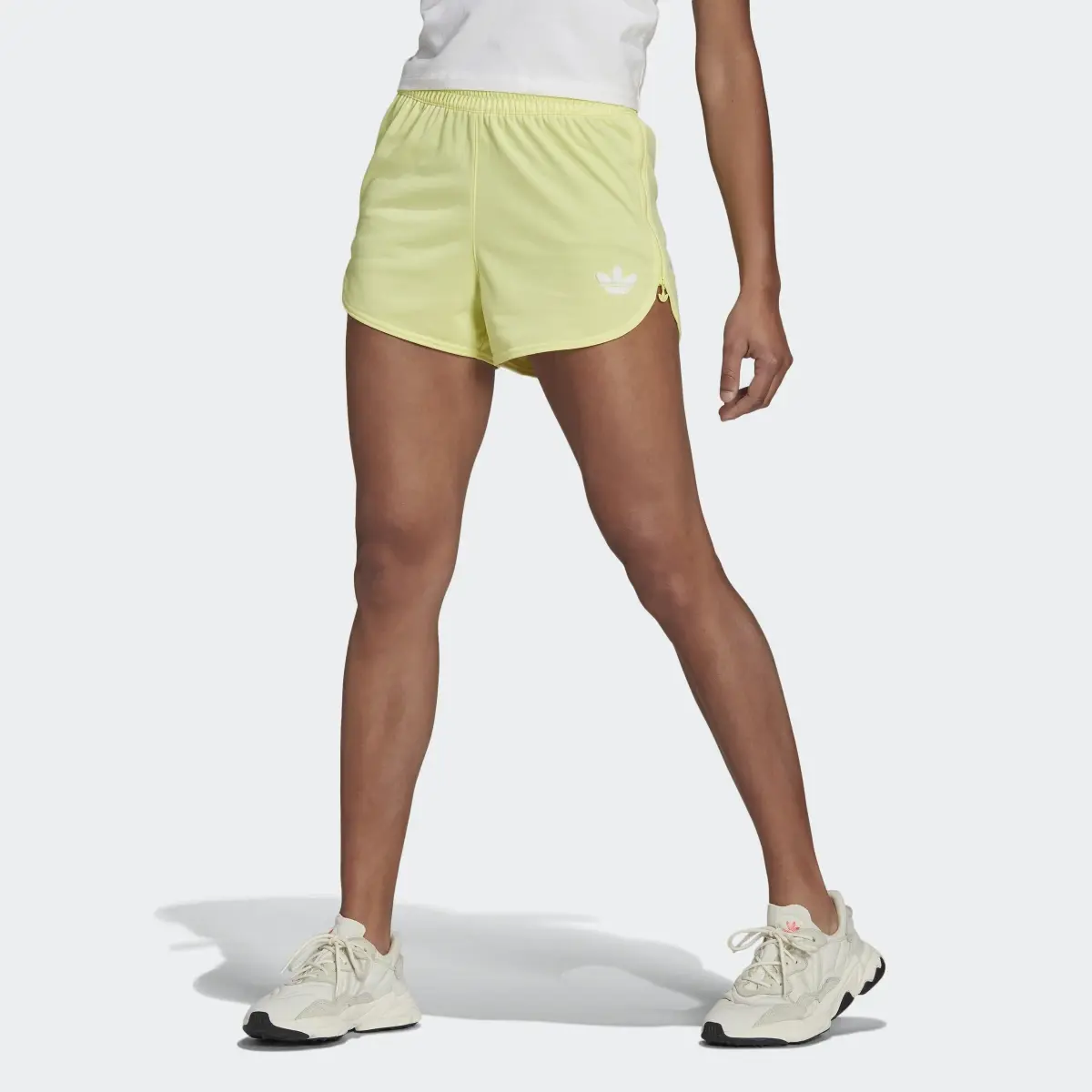 Adidas Zip-Up Shorts. 1