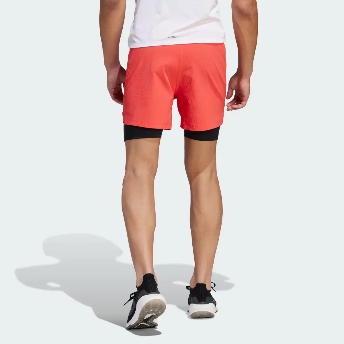 Adidas Power Workout Two-in-One Shorts. 2