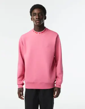 Lacoste Men’s Lacoste Double Sided Logo Collar Sweatshirt