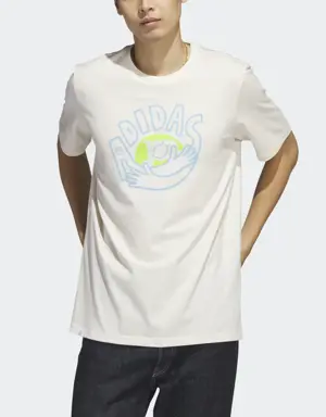 Adidas Change Through Sports Earth Graphic T-Shirt